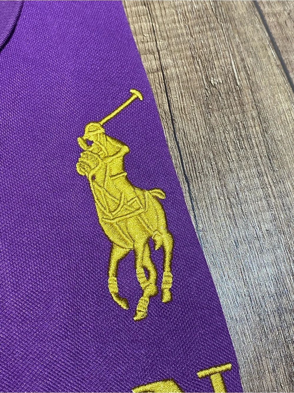 Polo Ralph Lauren Custom Slim Fit Purple London Polo Shirt Short Sleeve NWT